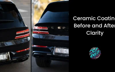 Ceramic Coating Before and After Clarity